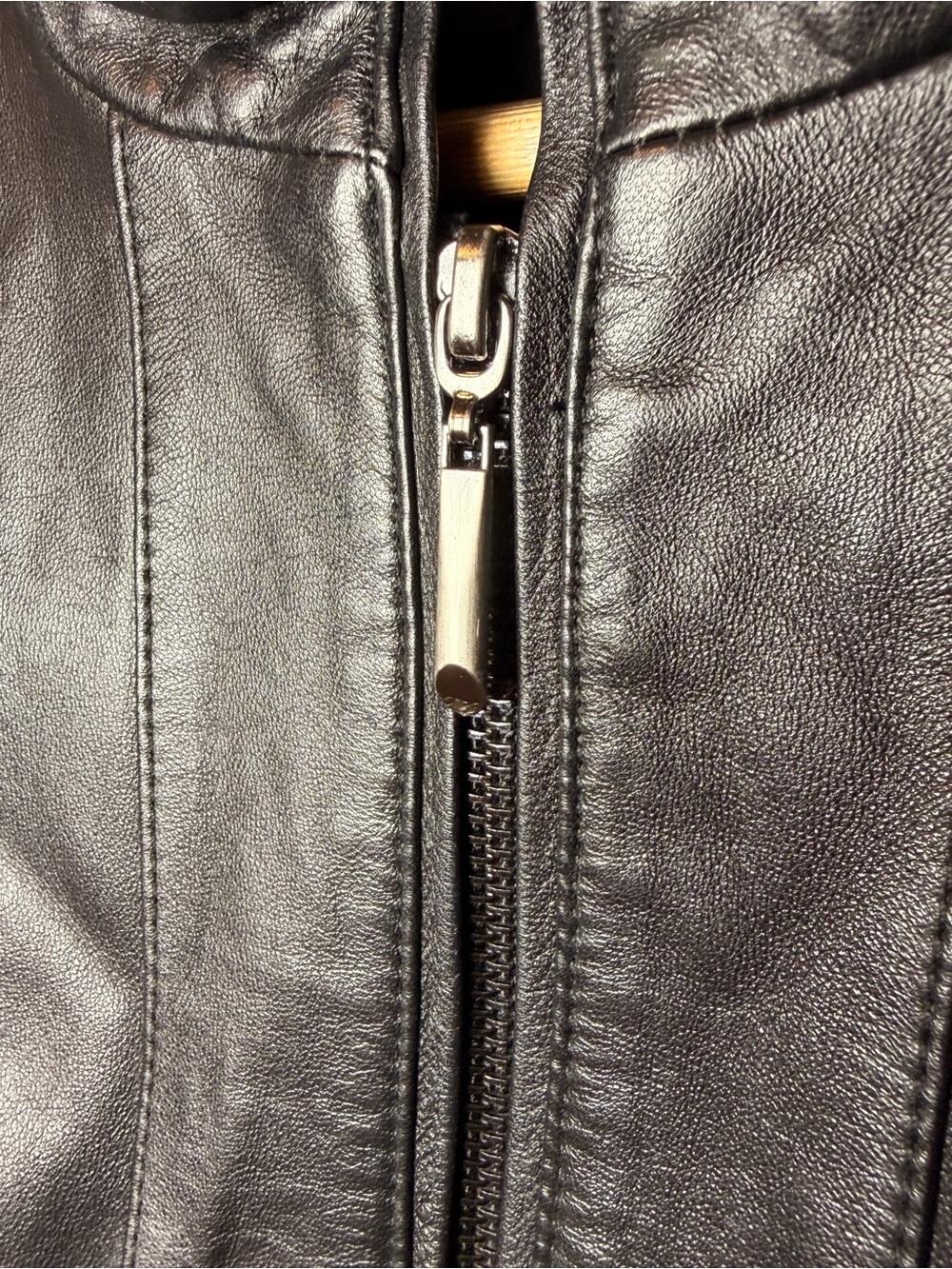WHITE/BLACK Black Peplum Jacket Pleated Fitted Zip Front - Picture 4 of 7